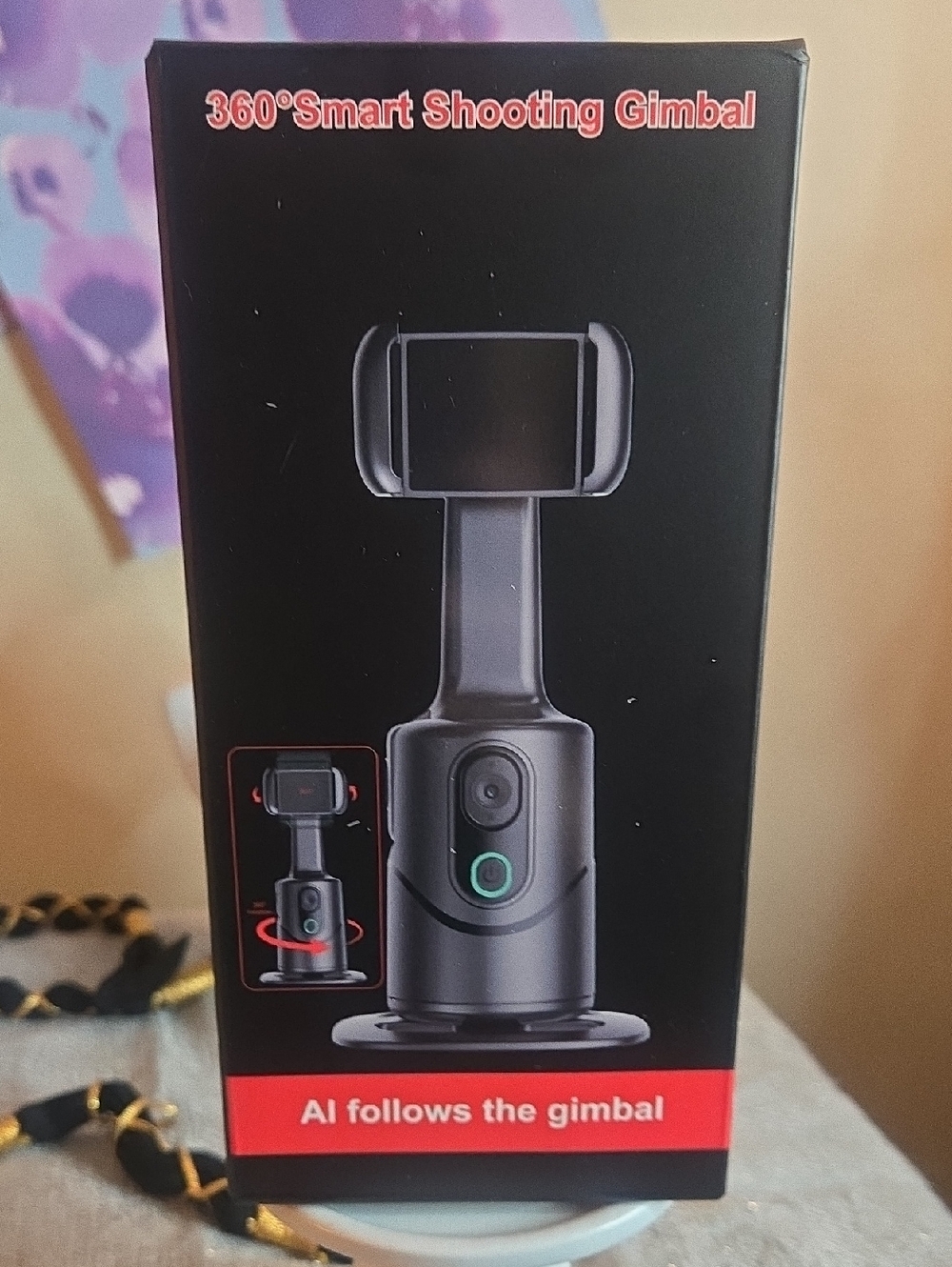 360° Smart Shooting Gimbal - Black